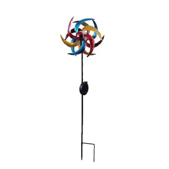 Santa's Workshop 36" Solar Wind Spinner By Santasworkshop | 9.5" x 36" | Michaels®